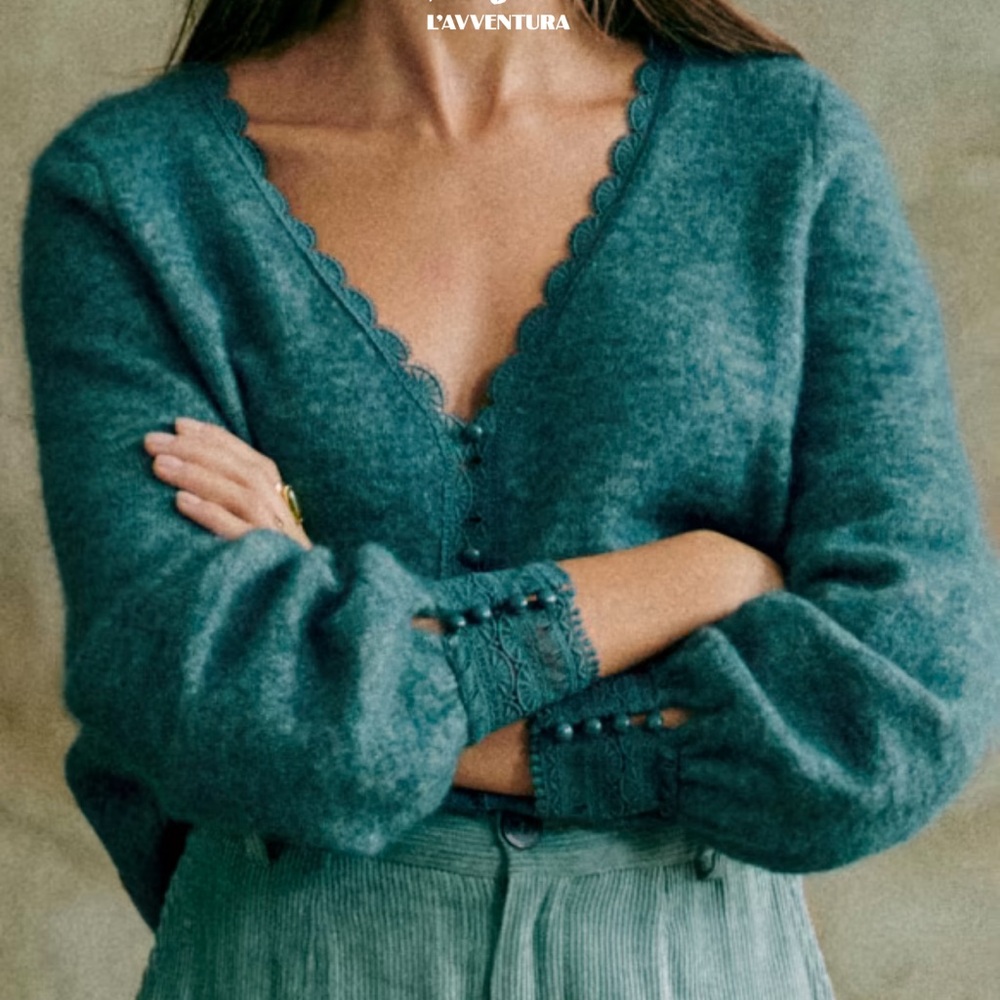 Melina Cardigan in Sage